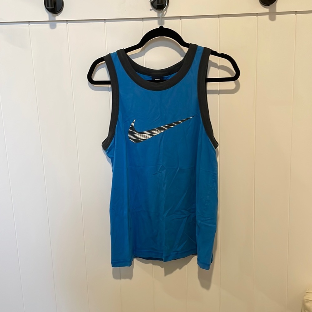 Blue Nike Tank Top Medium